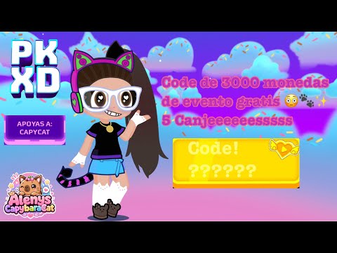 🧁✨3000 monedas de evento gratis por tiempo limitado! 😱🫶🪙 ATENTOS capygatitos! 🧁🐾 /AlenysCapybaraCat/