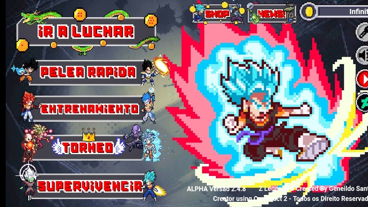 Z LEGENDS v2.4.8 MOD APK COINS INFINITAS TODO DESBLOQUEADO MOD
