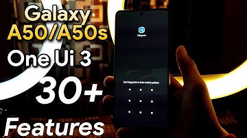 Samsung Galaxy A50 And A50s : 30+ Hidden Features Of One Ui 3.1 | Galaxy A50/A50s One Ui 3.1 Update