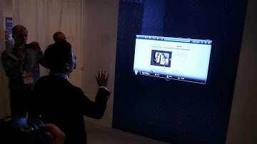 Samsung smart TV : Controlled by voice + face recognition + Kinect like !