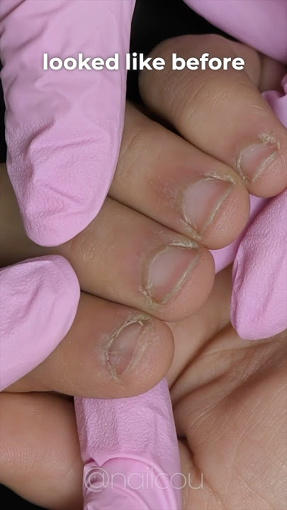 RUN from your Nail Tech if you noticed these 🚩 #fallintoshorts