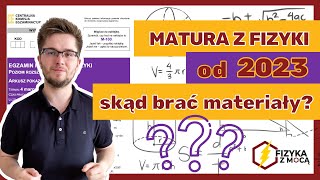 🔴 Nowa matura z fizyki od 2023-skąd brać materiały? 🤔 bo przecież stare matury to inna podstawa.😱