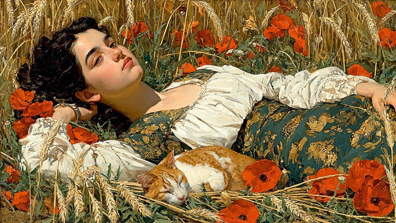 Visual Poem | Elegant Summer Days in Belle Époque France | Impressionist AI Film (4K)