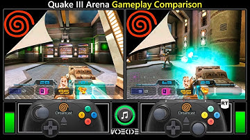 The Secret of the Dreamcast (Dual Analog Sticks + 8 Buttons): Quake III Arena - Gameplay Comparison