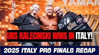 GERMAN POWER! Urs Kalecinski WINS The 2025 Italy Pro