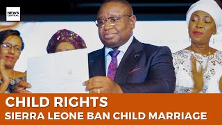Sierra Leone Bans Child Marriage: A Historic Victory for Girls' Rights