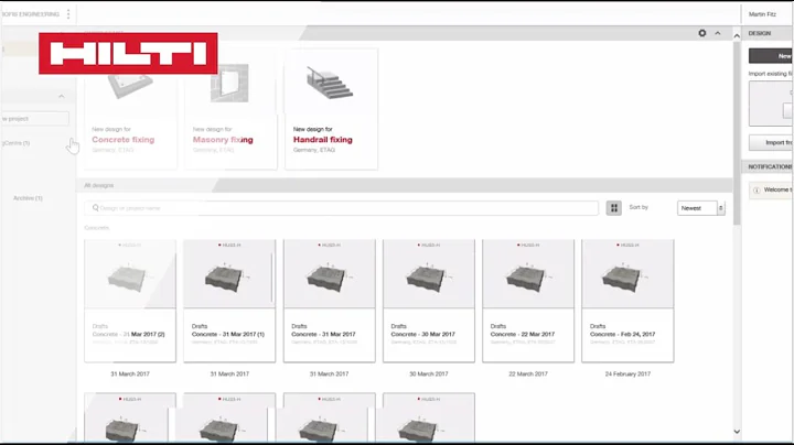 HOW TO set up the Hilti PROFIS Engineering Suite