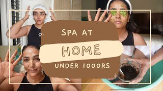 Relaxing Spa at home ||Under 1000rs || Hair,Skin & Pedicure,Manicure |Anupama Anandkumar #spaathome