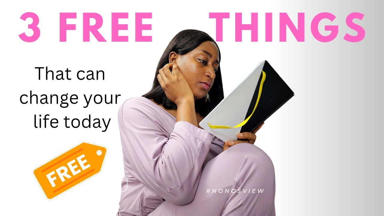 3 Free Things You Can Do to Change Your Life - YouTube