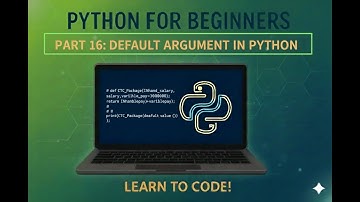 Part 16: Default Arguments in Python | Python Functions Explained
