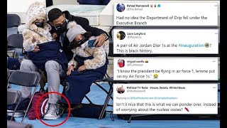 Kamala's nephew-in-law steals show at inauguration with $2k sneakers