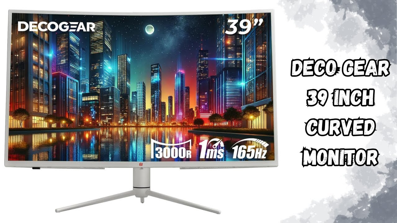 Deco Gear 39 Curved Gaming Monitor | Immersive Ultra-Wide Experience | Review