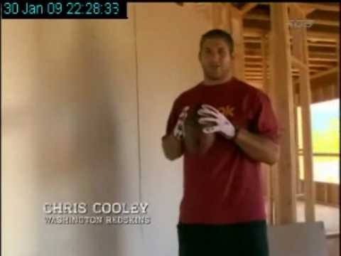 Reebok commercial NFL fantasy football pick me Chris Chambers - Chris Cooley - Mason Crosby - Laurence Maroney Shows off their Skills for fantasy owners