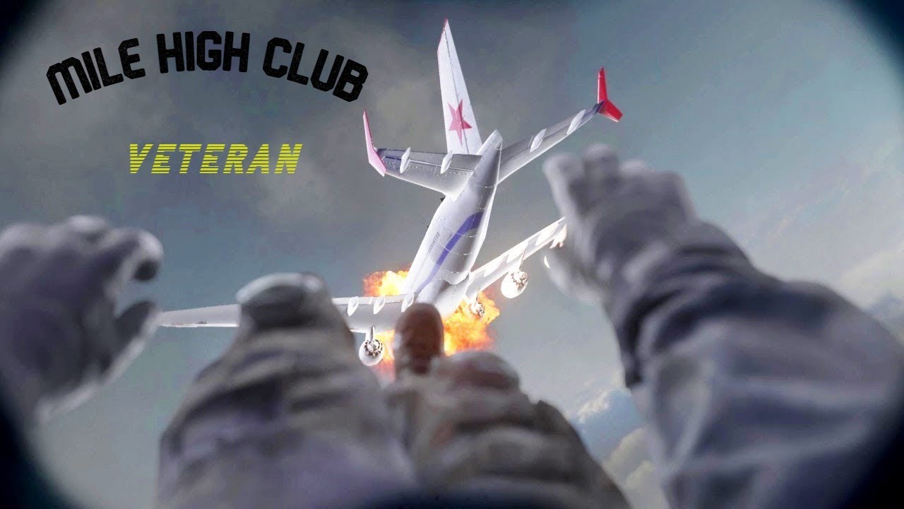 Miles Cod Call of Duty 4 Modern Warfare Remastered Mile High Club Veteran - YouTube