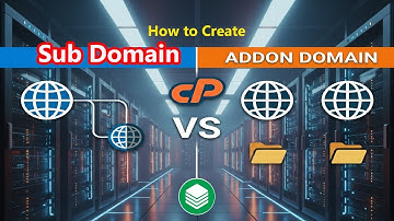 How to create addon domain and subdomain from cpanel