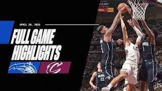 FULL GAME HIGHLIGHTS: MAGIC VS. CAVALIERS | 4.20.24