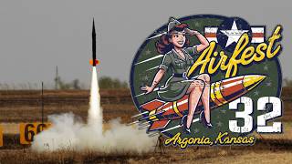 AIRFest 32 Trailer - High Power Rocket Launch in Argonia, Kansas, September 2026