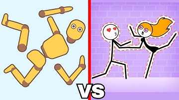 Ragdoll Break vs Through The Wall - Satisfying Mobile Games: ASMR Gameplay ALL Levels