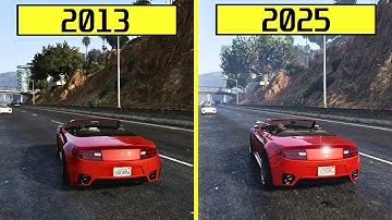 GTA 5 - 12 Years of Graphics Evolution –  PS3 vs. PC Enhanced (and Ray Traced)!