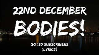 22December - Bodies Lyricsaesthetic Rap