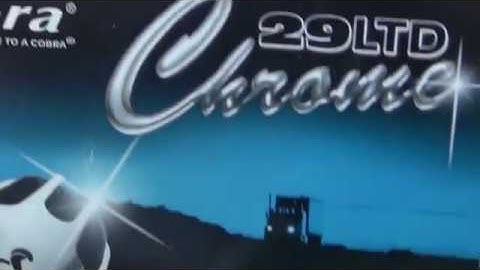 Cobra 29LTD Chrome Tune-up Report