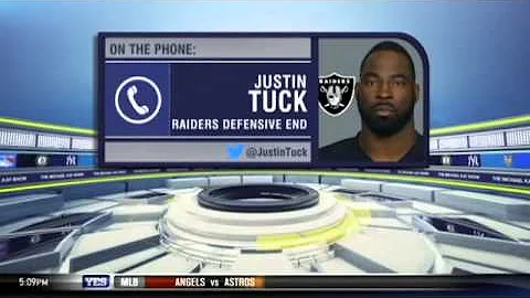 Justin Tuck on his pending return to MetLife Stadium