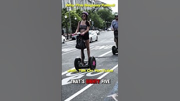 Overdreven gehypet en te duur: waarom de Segway eigenlijk dood is #techfails #tech #techhistory #...
