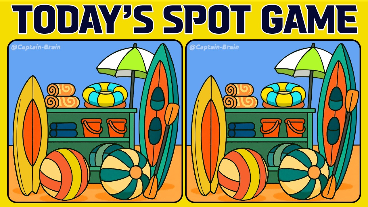 Spot the Differences in Today’s Spot Game and Power Up Your Brain! (A Bit Tricky)