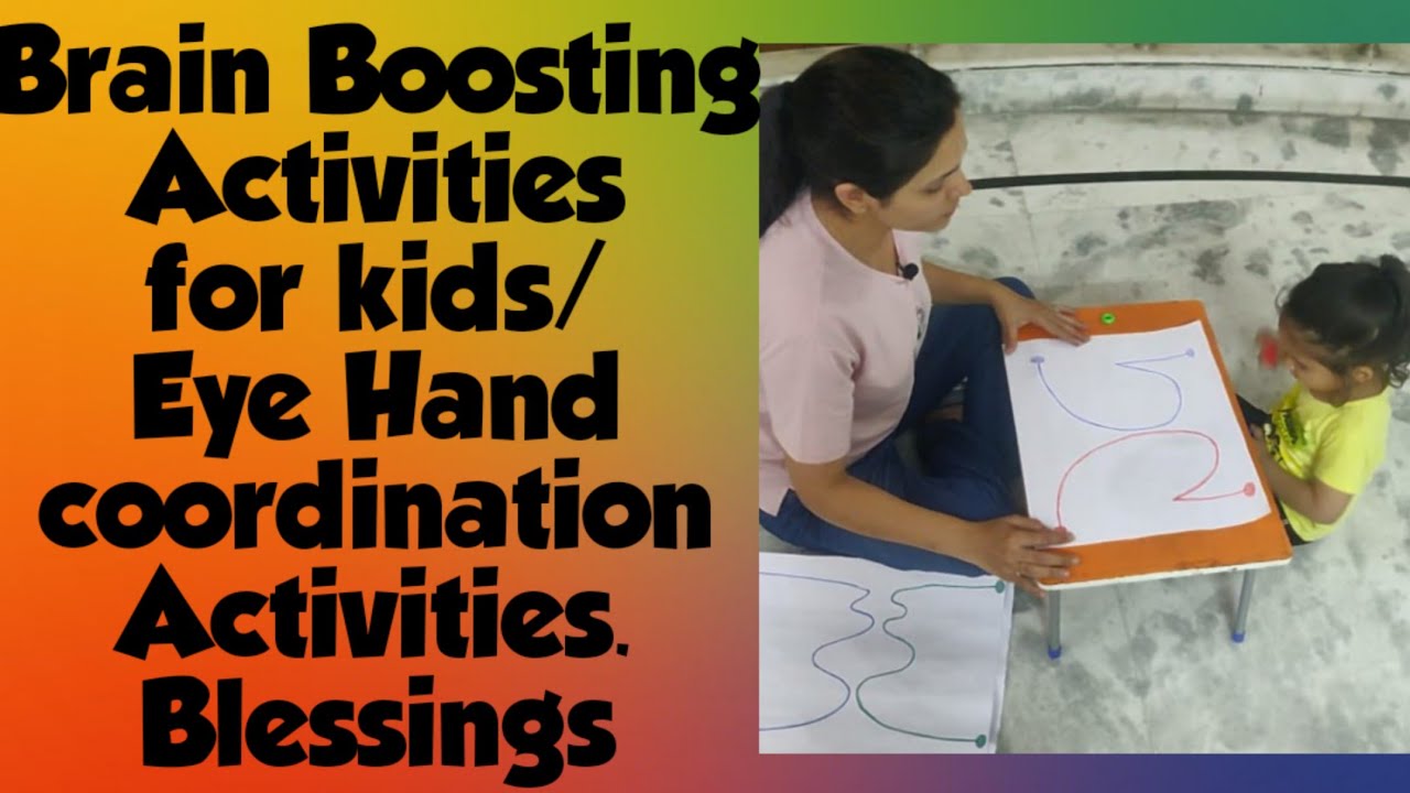brain boosting fun activities for kids eye hand coordination activities brain exercises youtube