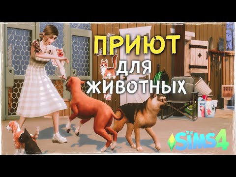 ПРИЮТ ДЛЯ ЖИВОТНЫХ - Cтроительство the Sims 4