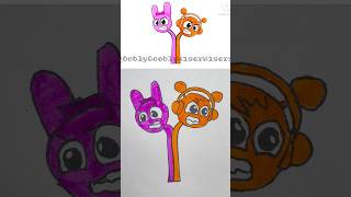 Drawing Sprunki OC Oren And Pink Phase 3 #sprunki #incredibox #drawing #shorts #viral