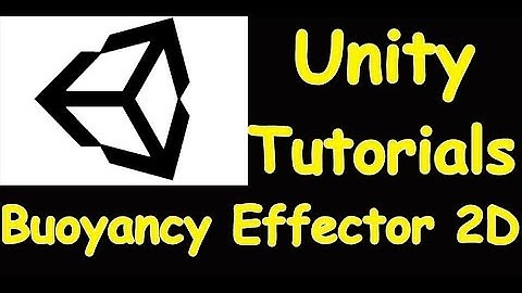 Buoyancy Effector 2D - Unity Tutorial