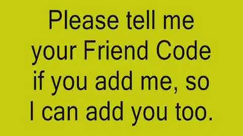 MKW Mario Kart Wii Friend Code Exchange