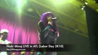 Nicki Minaj Performs Live in Atlanta