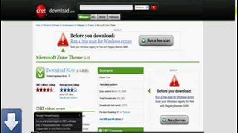 How To Get Zune Windows XP Theme