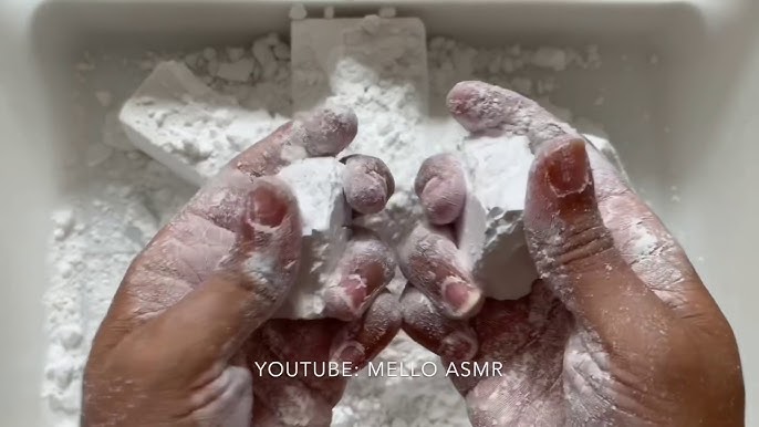 10 BLOCKS GYM CHALK + FLORAL FOAM + RECYCLES CRUMBLE! ASMR 