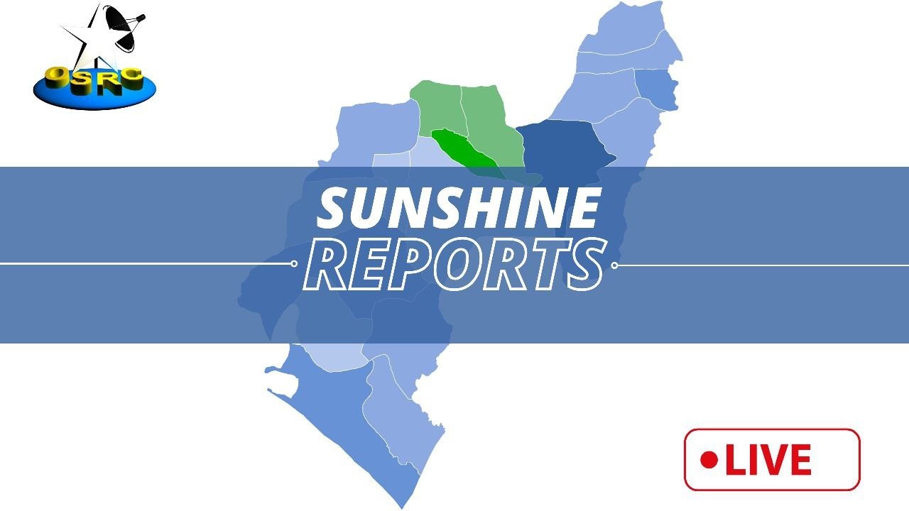 OSRC TV || SUNSHINE REPORTS || 26TH FEBRUARY 2026 || (LIVE)