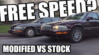 Is my SUPERCHARGED Buick any FASTER than STOCK?