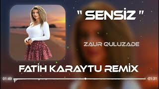 Zaur Quluzade - Asiqin Yoxdu Hali Sensiz (Fatih Karaytu Remix)#TikTokRemix Resimi