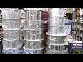 KITCHEN COOK WARE&TABLE WARE SHOPPING | Indian kitchen utensils shopping haul