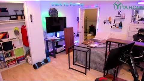 YITAHOME #ComputerDesk with 7 Storage Shelves Home Furniture