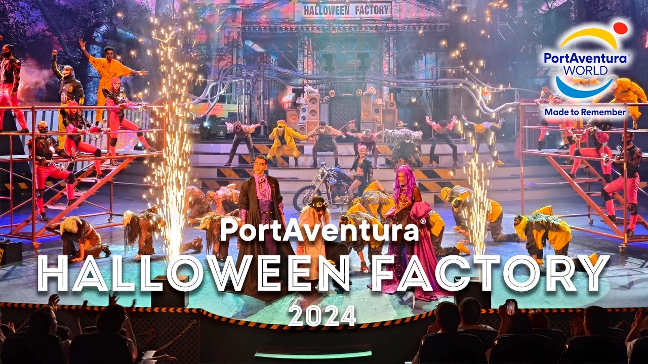 HALLOWEEN FACTORY (Show Completo) | PortAventura World 2024