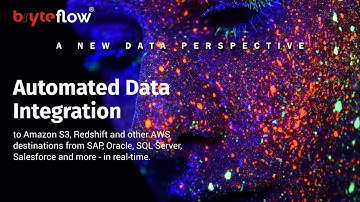 Automated Data Integration to Amazon S3, Redshift and other AWS destination