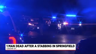 Man dead following stabbing in Springfield
