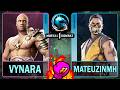 MK1 Vynara (GERAS) VS MateuzinMH (SCORPION)🥊Mortal Kombat 1🥊4K 60ᶠᵖˢ