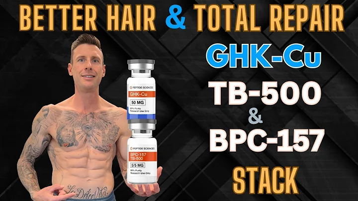 Ultimate Peptide Stack For Repair & Anti-Aging TB-500/BPC-157 & GHK-Cu (Hair Growth)