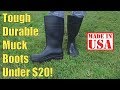 Best Budget Rain/Muck Boots For Homesteaders/Preppers