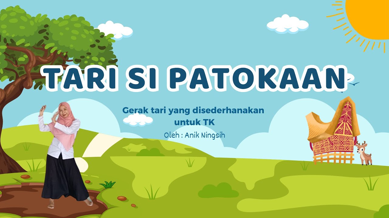 TARI SIPATOKAAN UNTUK ANAK TK #belajartari #tarianaktk