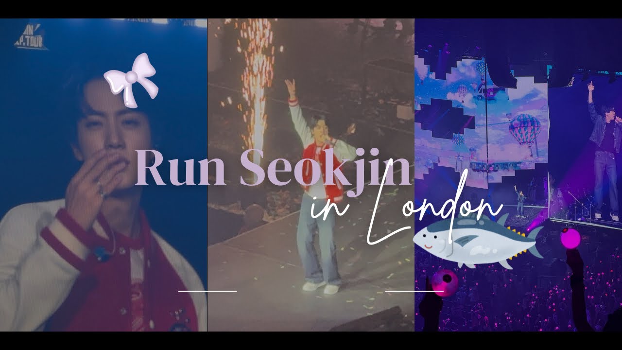 [army vlog] Run SeokJin Tour in London | BTS Jin's concert in the UK since 2019