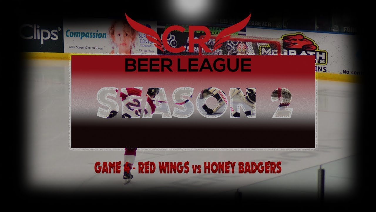 CR Beer League Game 4 Can the RED WING snap the losing streak. YouTube